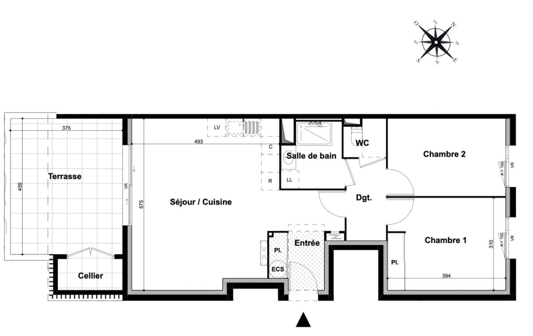 Annonces PICSAINTLOUP : Appartement | CLAPIERS (34830) | 65 m2 | 329 000 € 